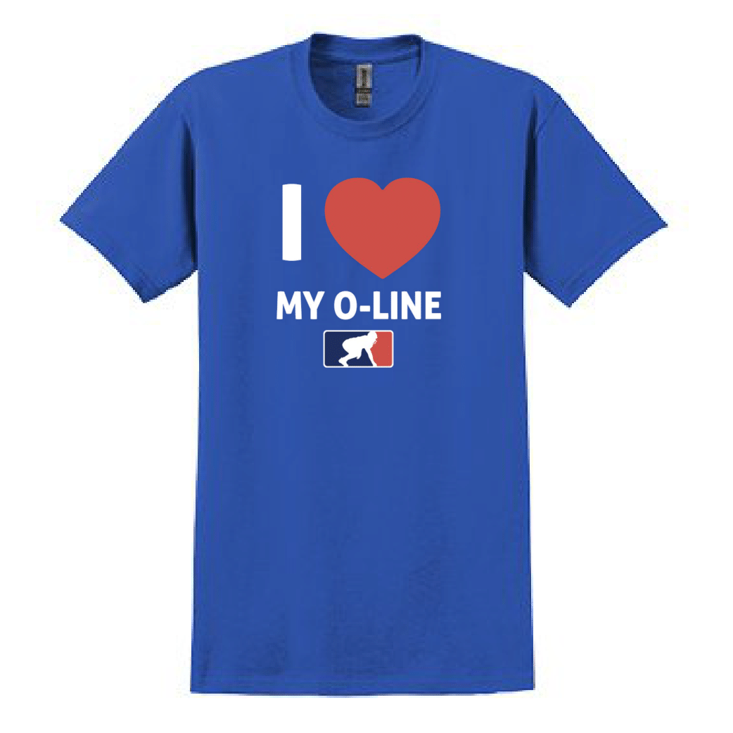 I <3 MY O-LINE - Youth T-Shirt