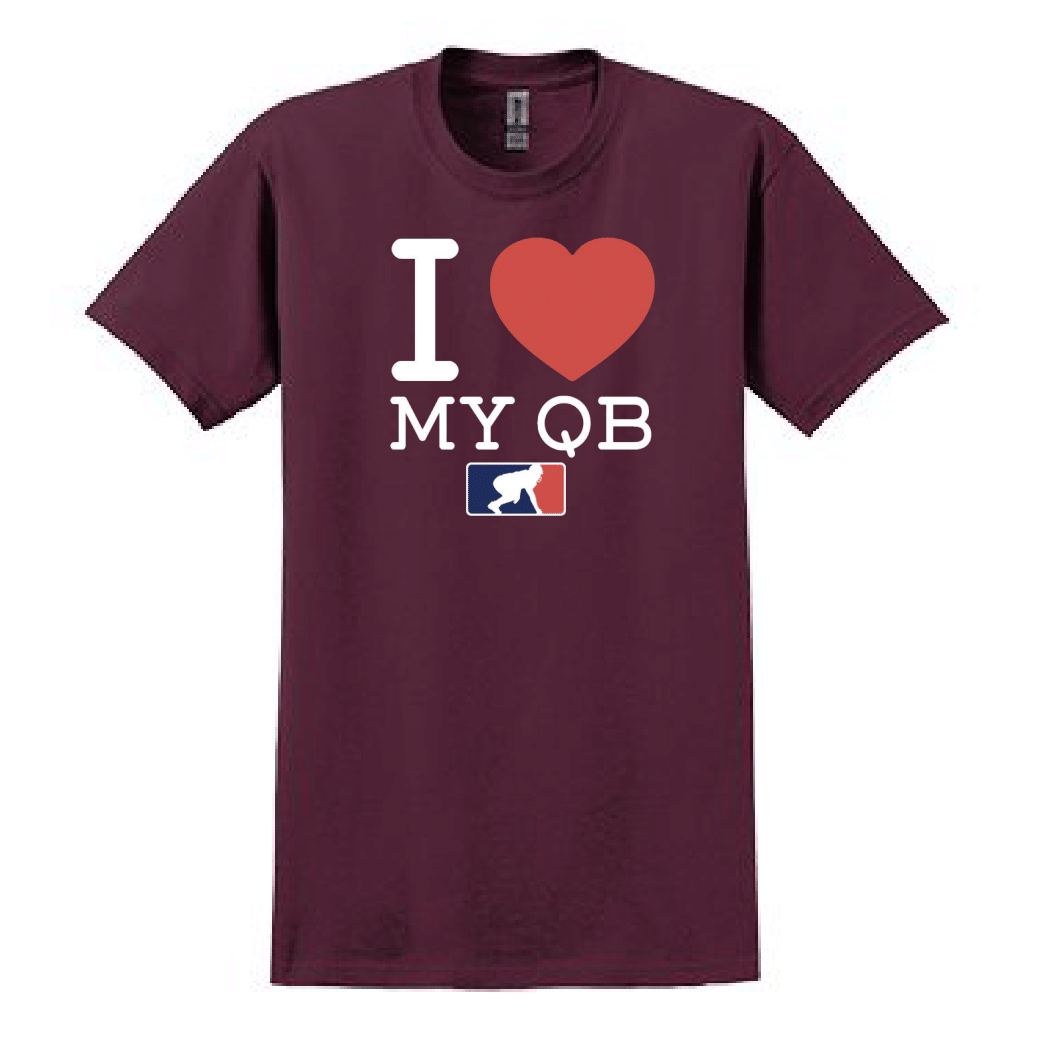 I <3 MY QB - Youth T-Shirt