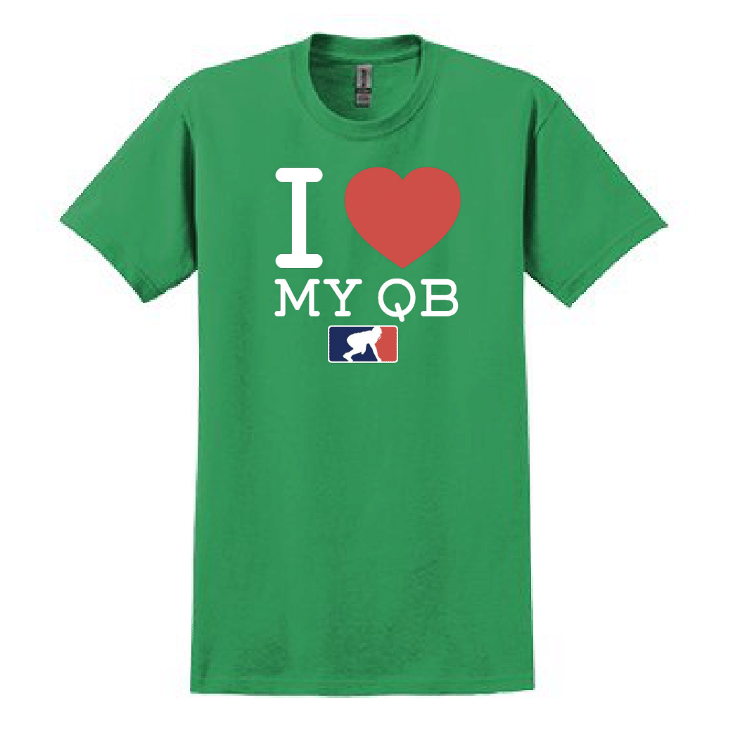 I <3 MY QB - T-Shirt