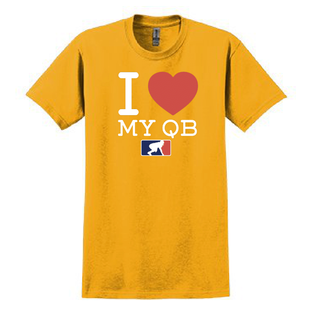 I <3 MY QB - T-Shirt