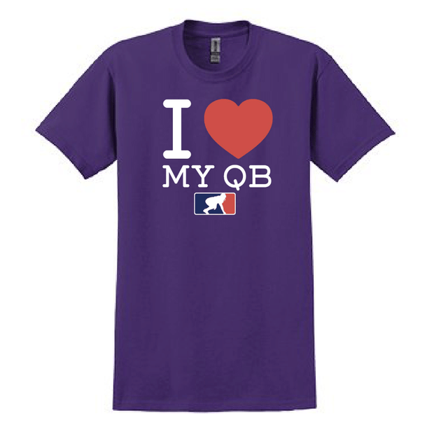 I <3 MY QB - T-Shirt