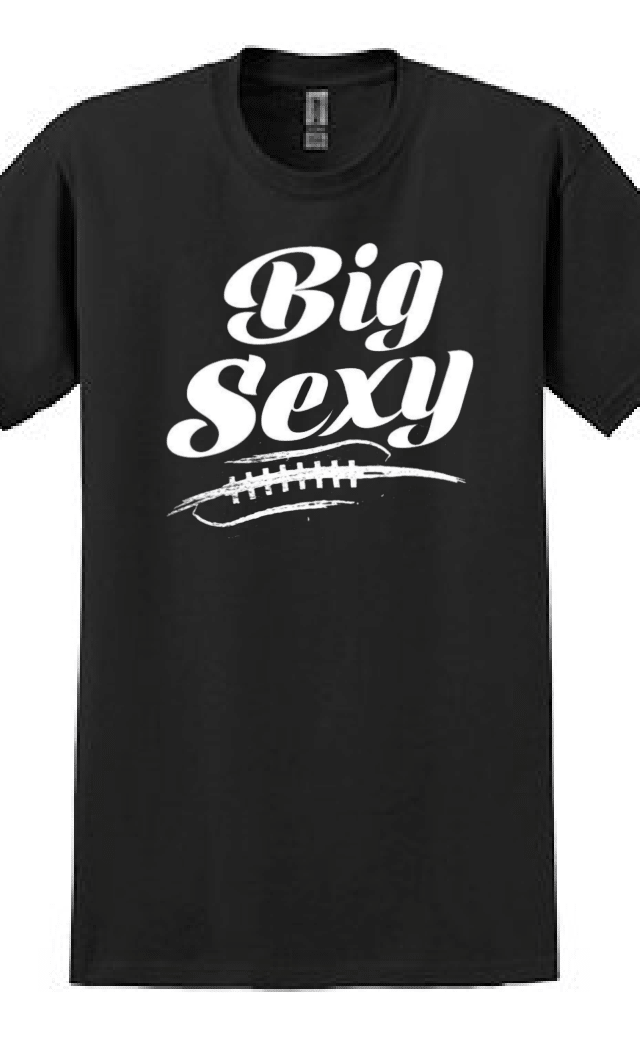 BIG SEXY (White) (A) - Youth T-Shirt