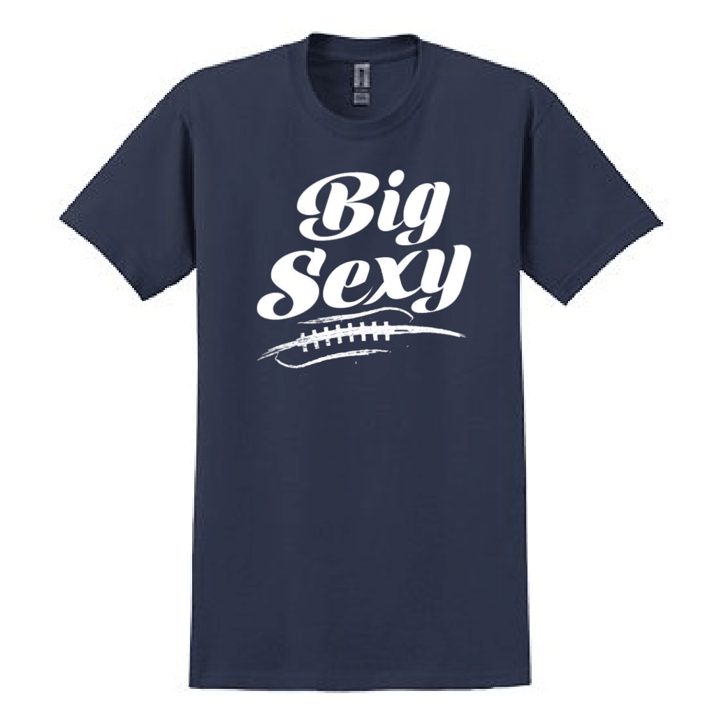 BIG SEXY (White) (A) - Youth T-Shirt