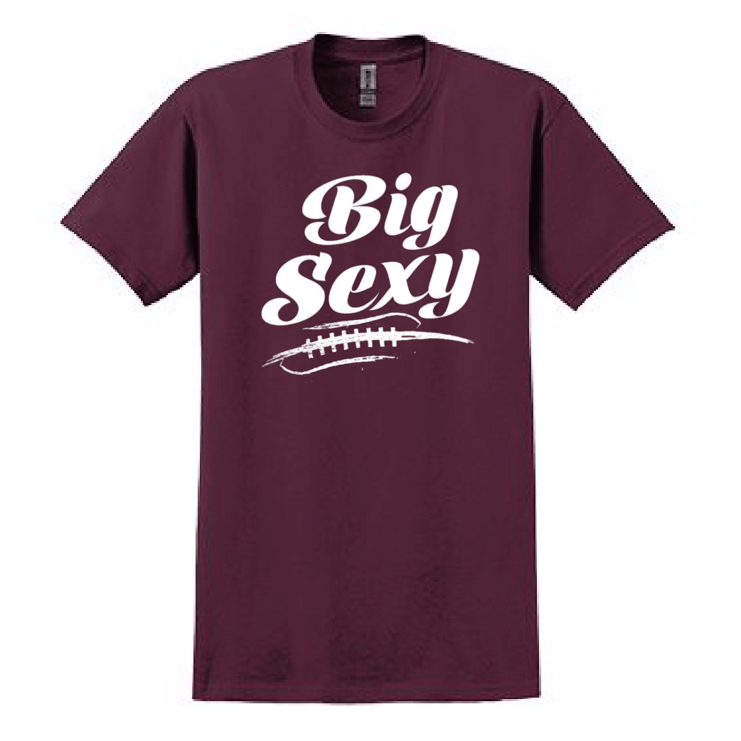 BIG SEXY (White) (A) - Youth T-Shirt