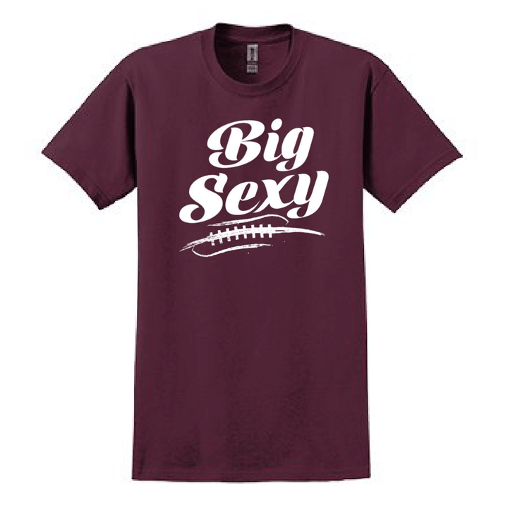 BIG SEXY (White) (A) - Youth T-Shirt