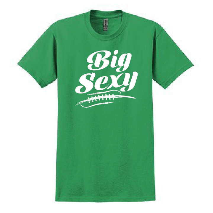 BIG SEXY (White) (A) - Youth T-Shirt