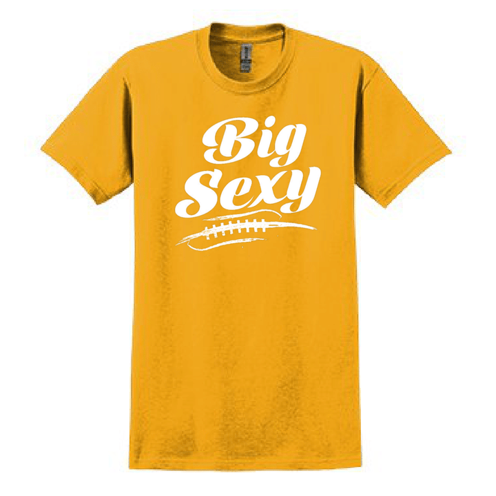 BIG SEXY (White) (A) - Youth T-Shirt