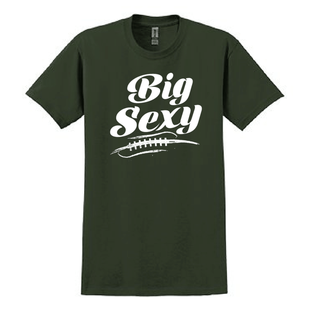 BIG SEXY (White) (A) - Youth T-Shirt