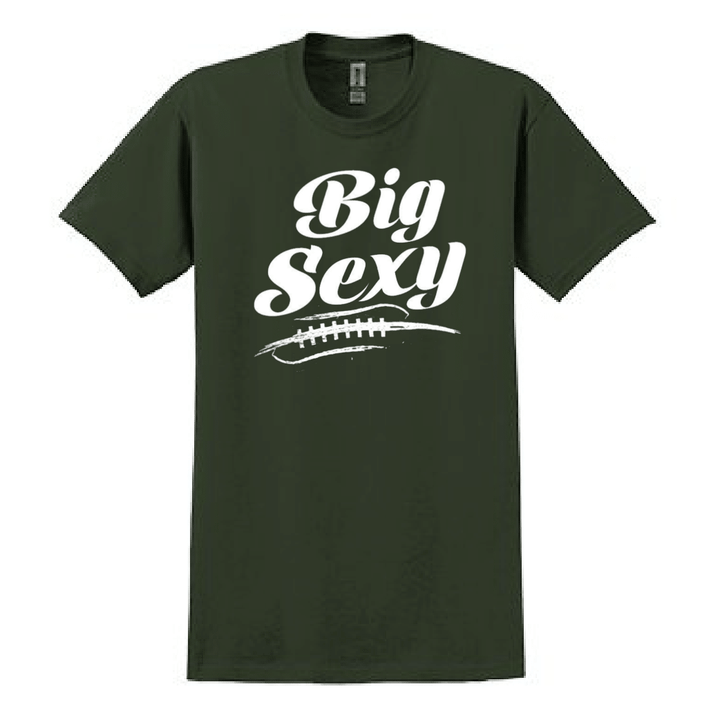 BIG SEXY (White) (A) - Youth T-Shirt