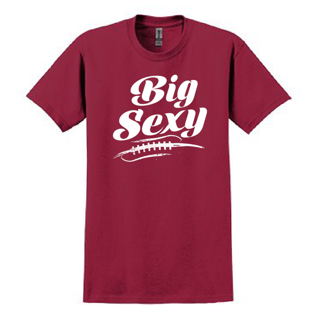 BIG SEXY (White) (A) - Youth T-Shirt