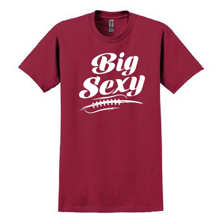 BIG SEXY (White) (A) - Youth T-Shirt