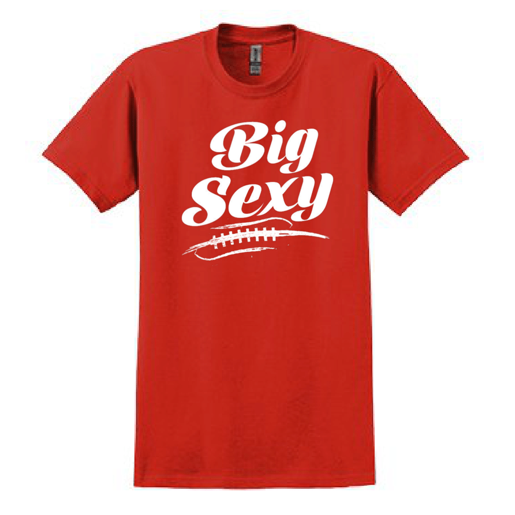 BIG SEXY (White) (A) - Youth T-Shirt