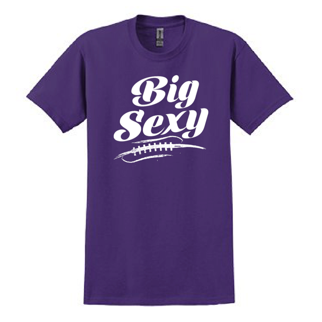 BIG SEXY (White) (A) - Youth T-Shirt