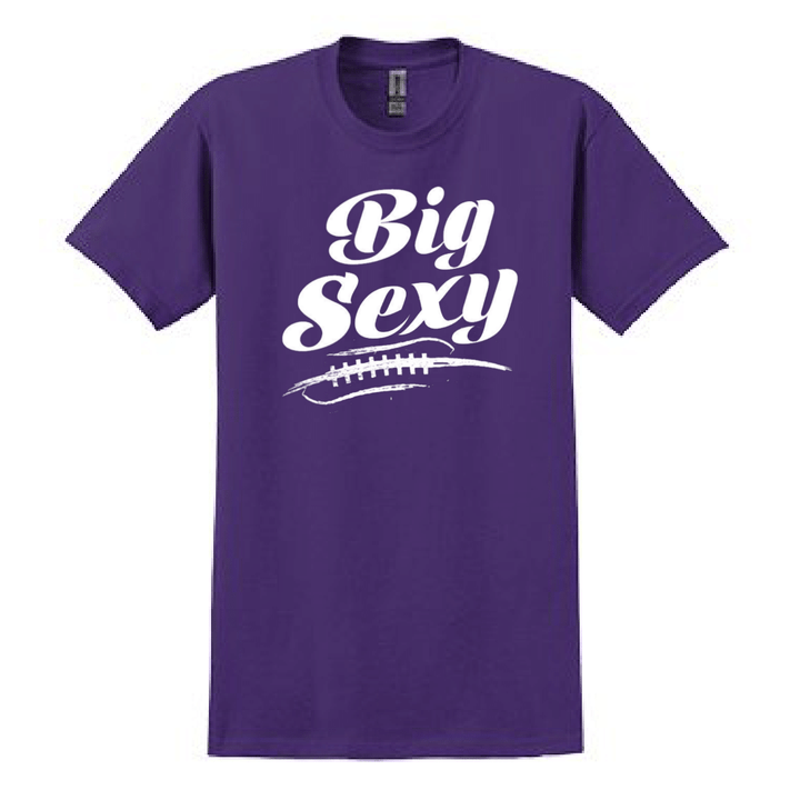 BIG SEXY (White) (A) - Youth T-Shirt