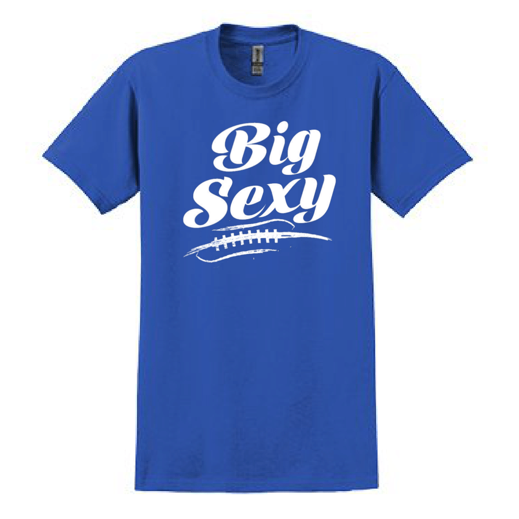 BIG SEXY (White) (A) - Youth T-Shirt