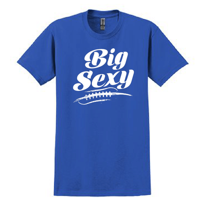 BIG SEXY (White) (A) - Youth T-Shirt