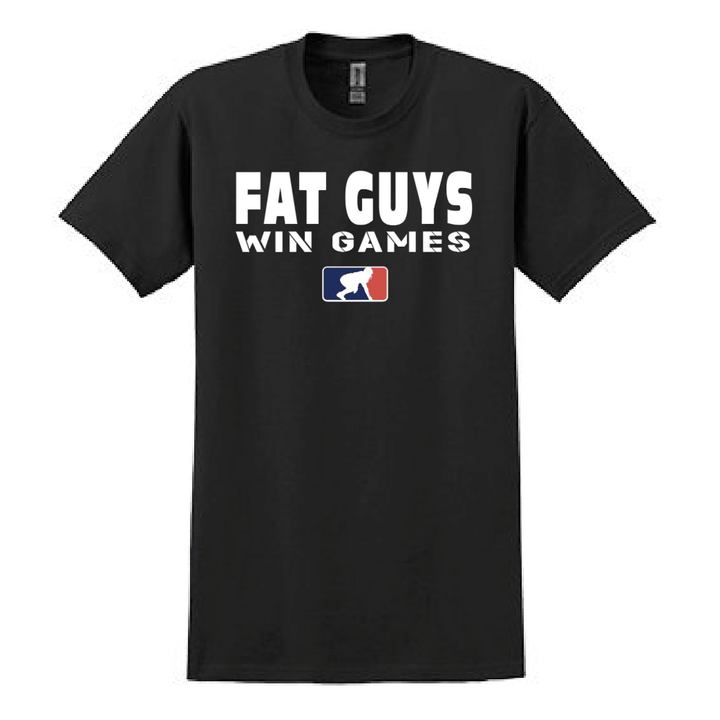 FAT GUYS WIN GAMES - Youth T-Shirt