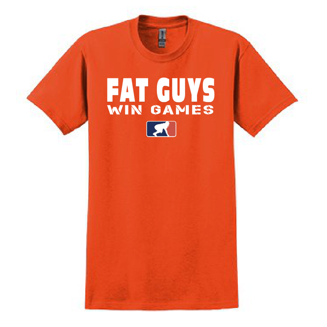 FAT GUYS WIN GAMES - Youth T-Shirt
