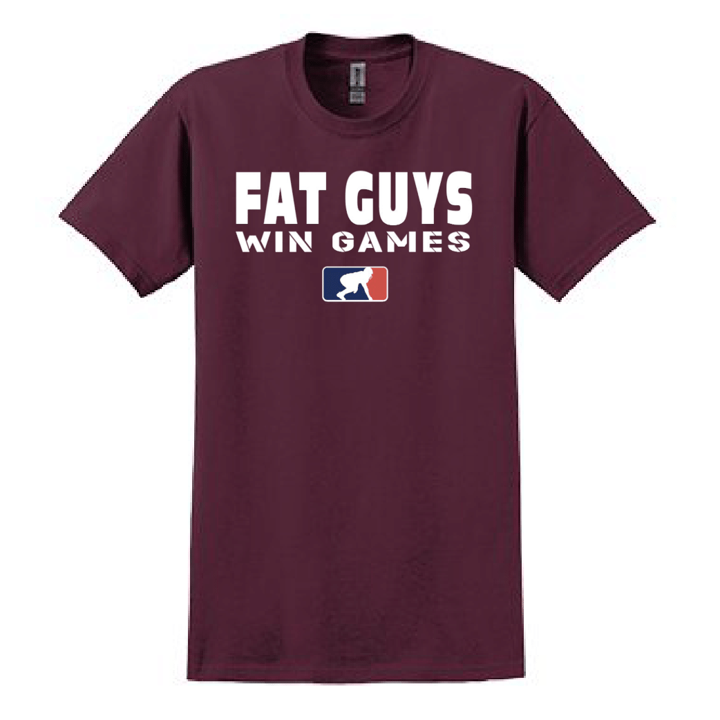 FAT GUYS WIN GAMES - Youth T-Shirt