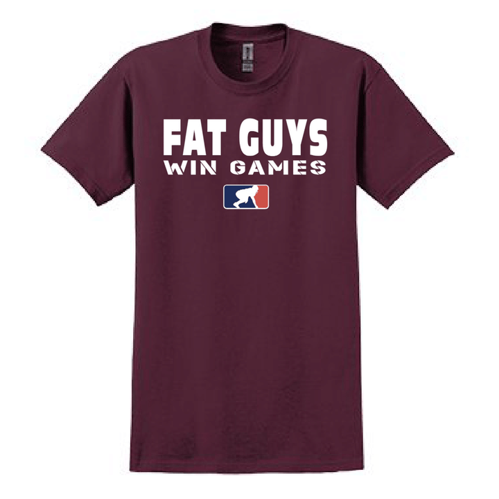 FAT GUYS WIN GAMES - Youth T-Shirt