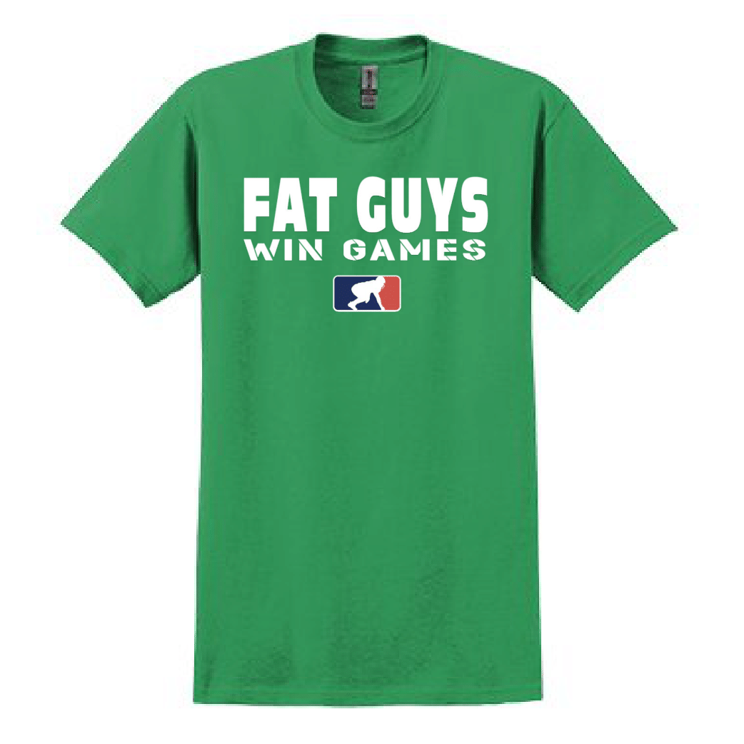 FAT GUYS WIN GAMES - Youth T-Shirt