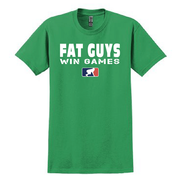 FAT GUYS WIN GAMES - T-Shirt