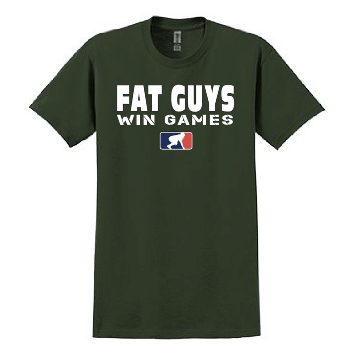 FAT GUYS WIN GAMES - Youth T-Shirt