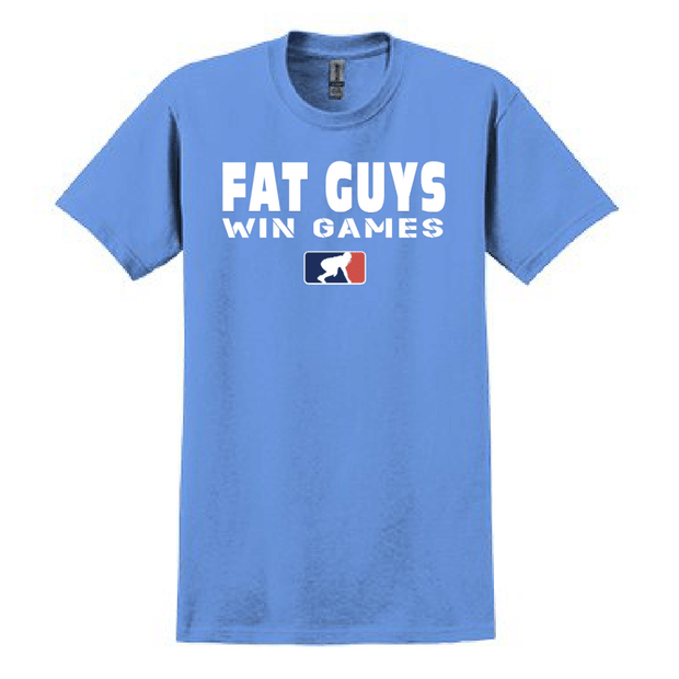 FAT GUYS WIN GAMES - T-Shirt