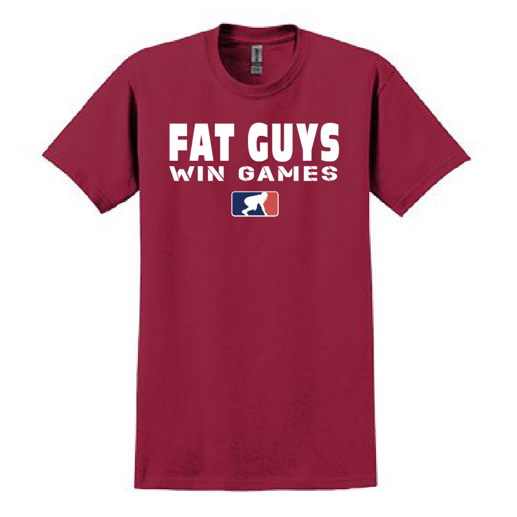 FAT GUYS WIN GAMES - Youth T-Shirt