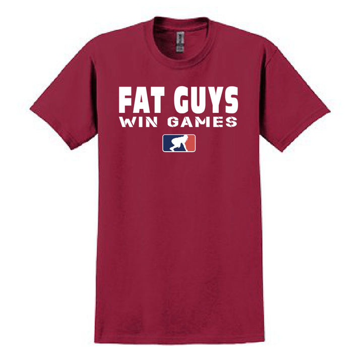 FAT GUYS WIN GAMES - Youth T-Shirt