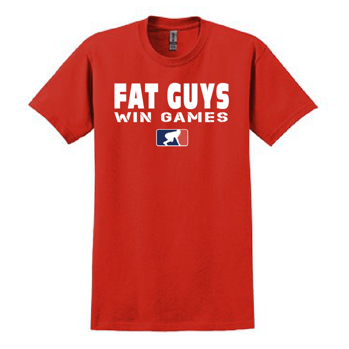 FAT GUYS WIN GAMES - Youth T-Shirt