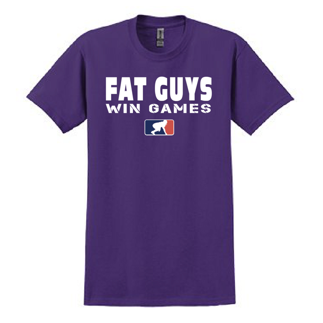 FAT GUYS WIN GAMES - Youth T-Shirt
