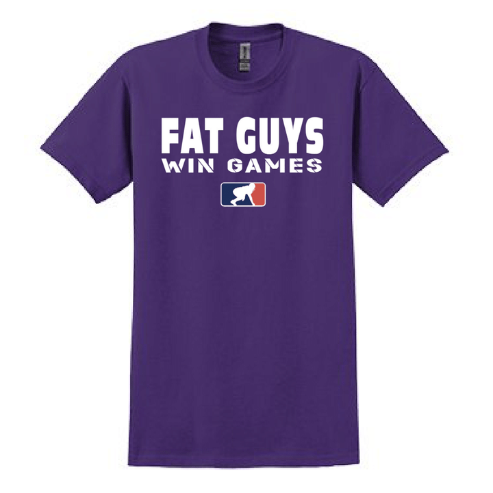 FAT GUYS WIN GAMES - Youth T-Shirt