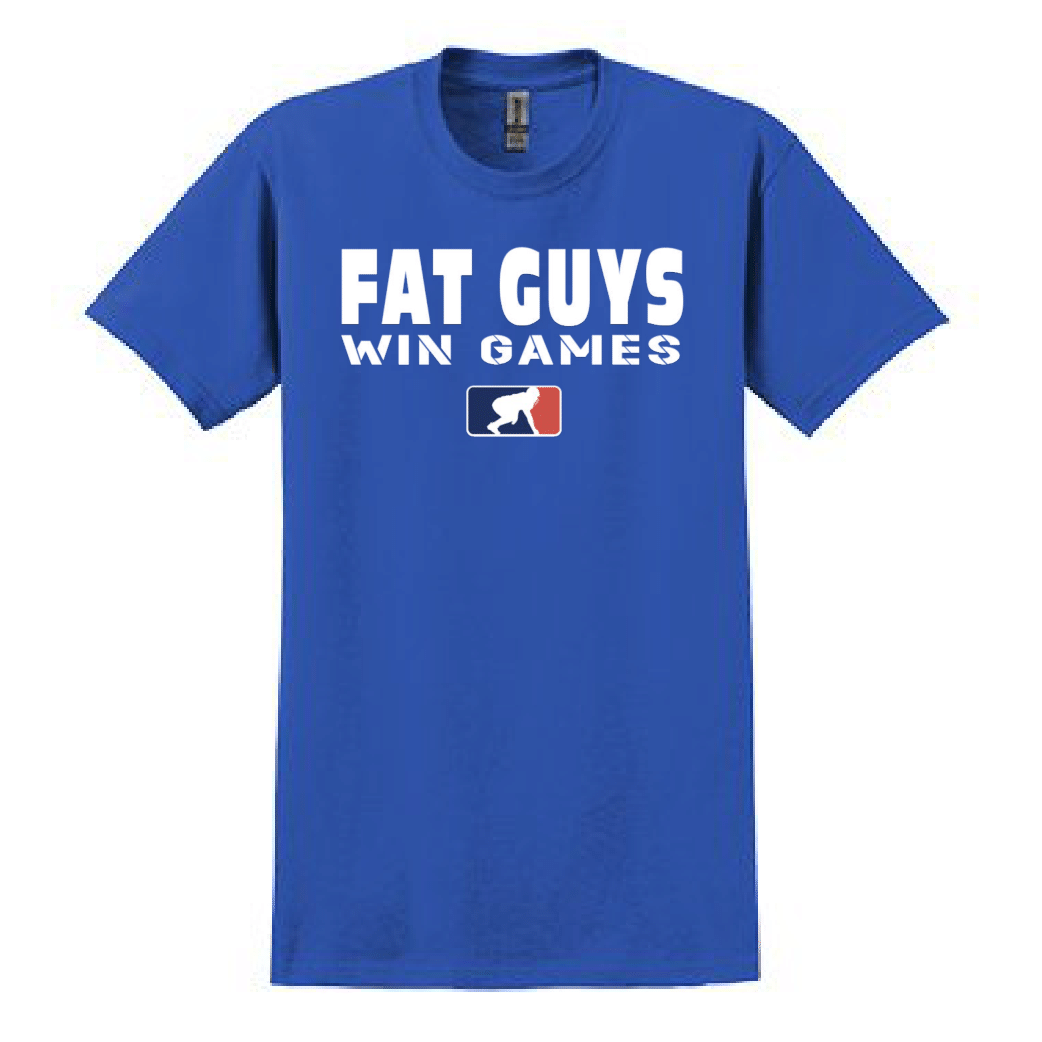FAT GUYS WIN GAMES T Shirt Lineman Probs