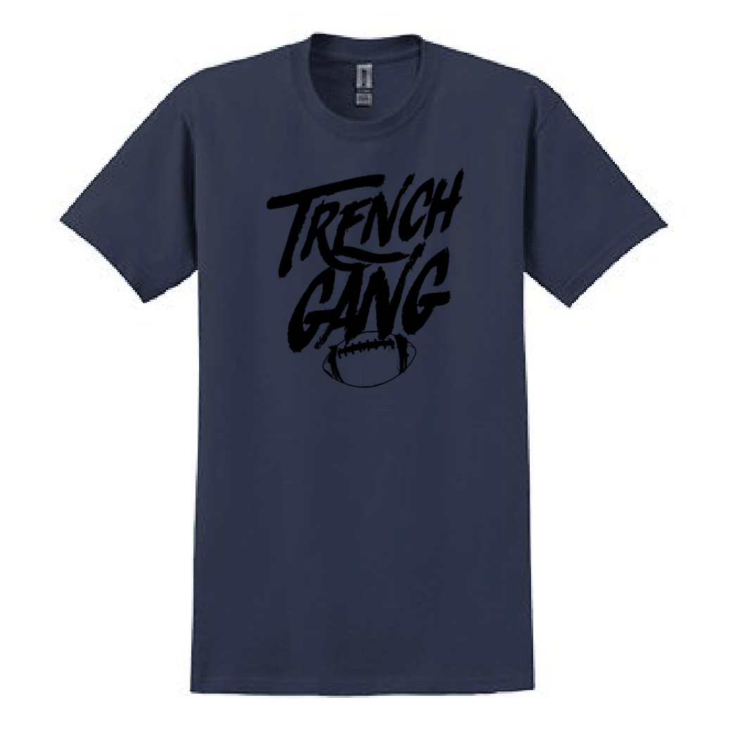 TRENCH GANG (Black) - T-Shirt