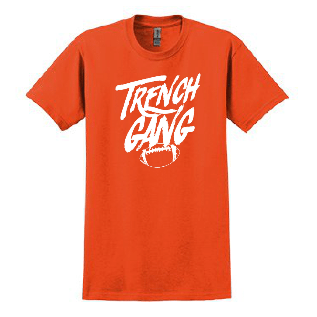 TRENCH GANG (White) - T-Shirt
