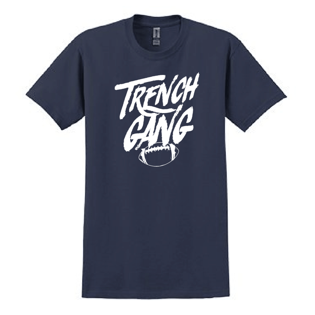 TRENCH GANG (White) - T-Shirt