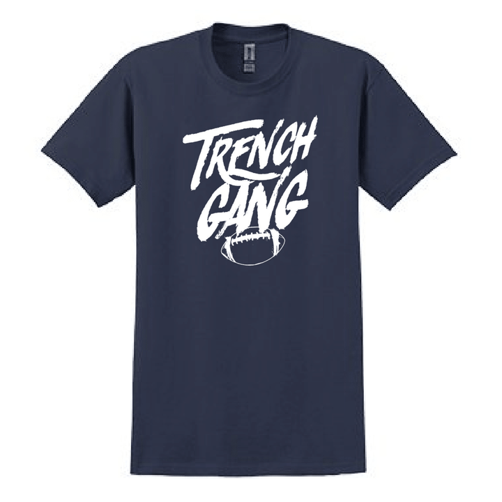 TRENCH GANG (White) - T-Shirt