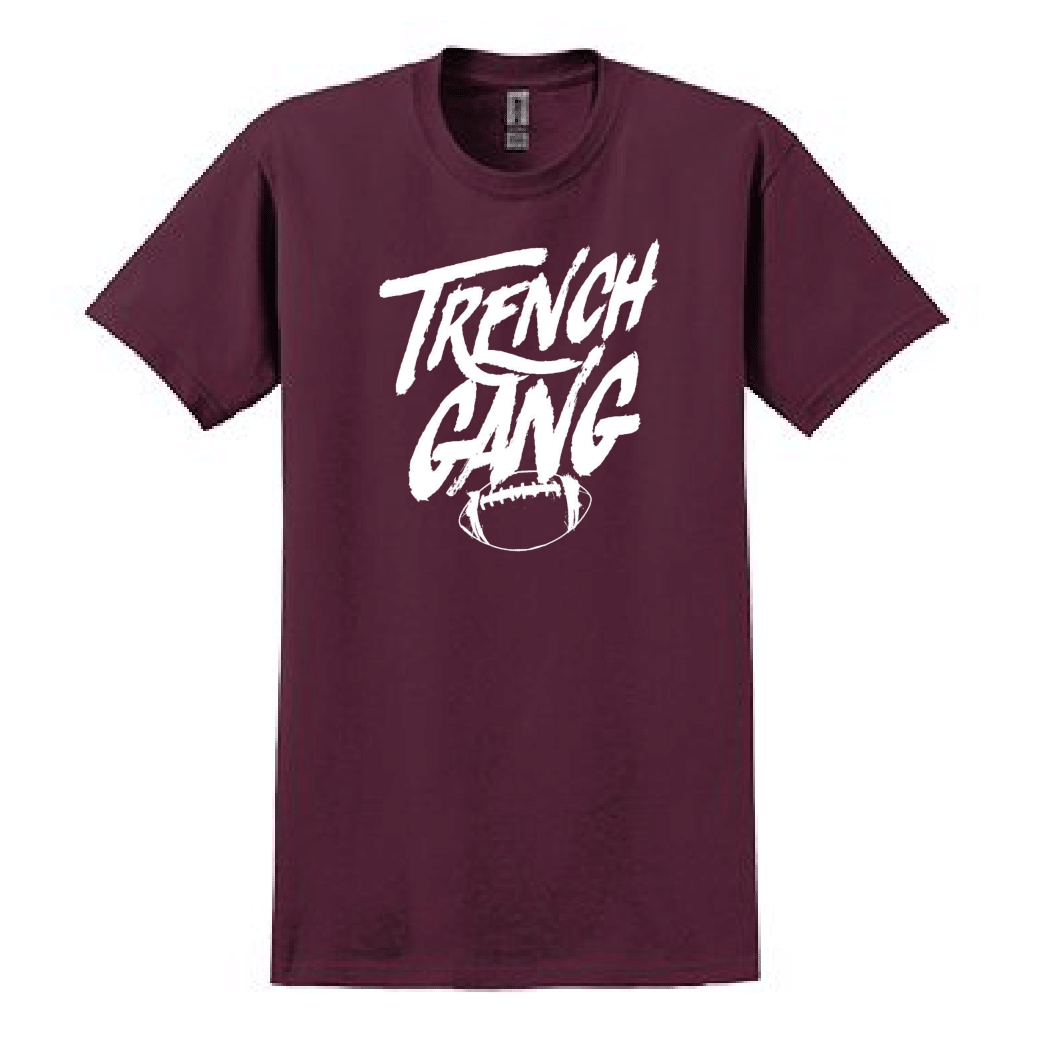 TRENCH GANG (White) - T-Shirt