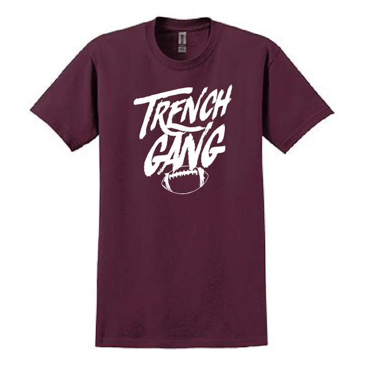 TRENCH GANG (White) - T-Shirt