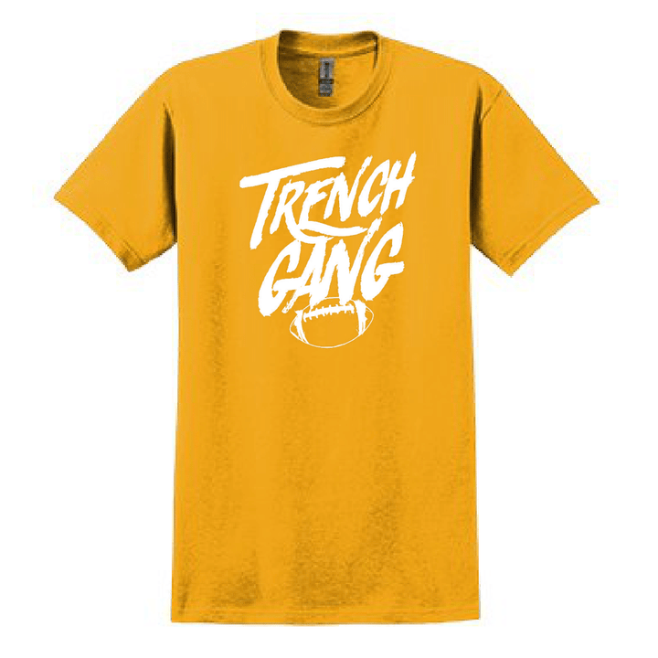 TRENCH GANG (White) - T-Shirt