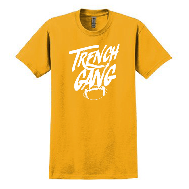 TRENCH GANG (White) - T-Shirt