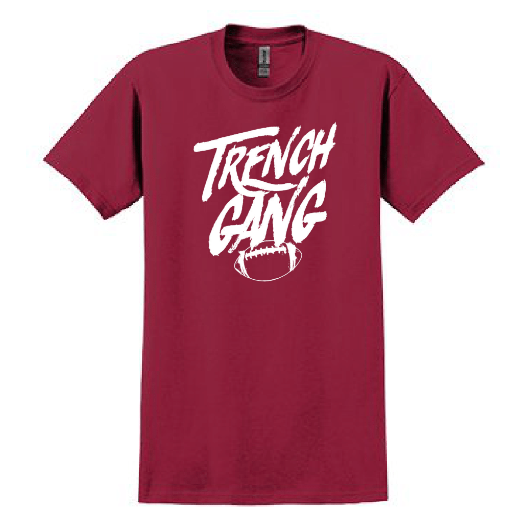 TRENCH GANG (White) - T-Shirt