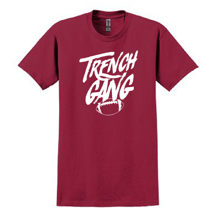 TRENCH GANG (White) - T-Shirt