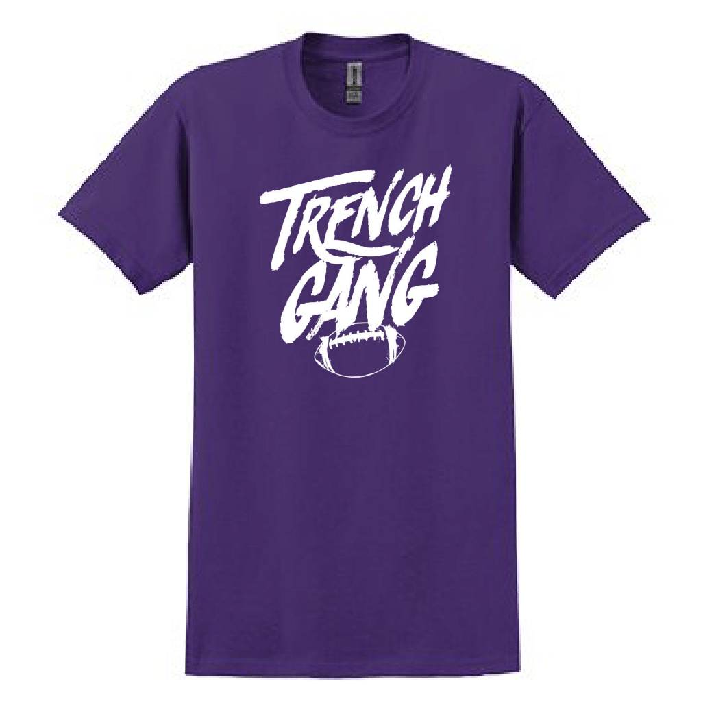 TRENCH GANG (White) - T-Shirt