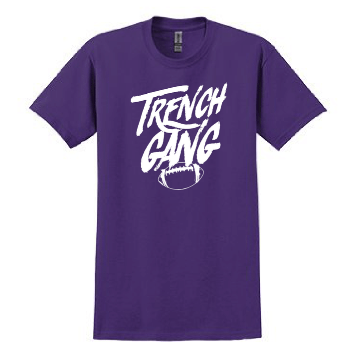 TRENCH GANG (White) - T-Shirt