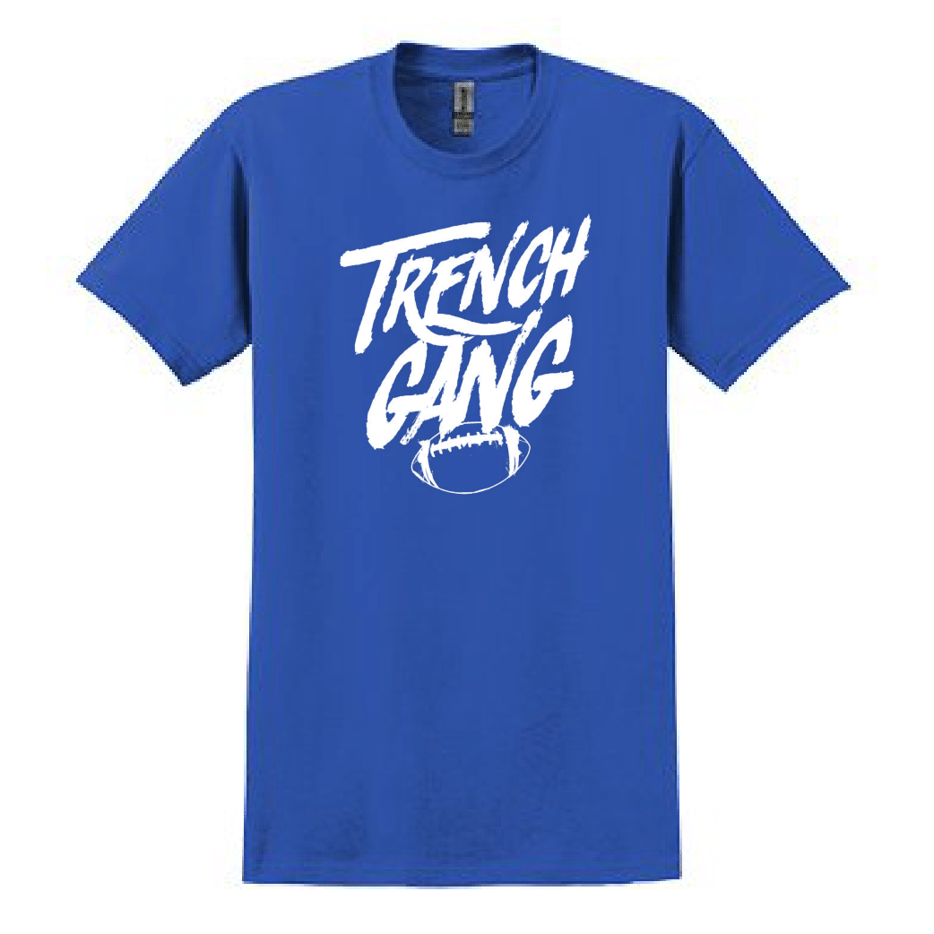 TRENCH GANG (White) - T-Shirt