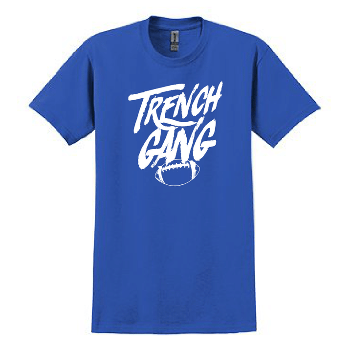 TRENCH GANG (White) - T-Shirt