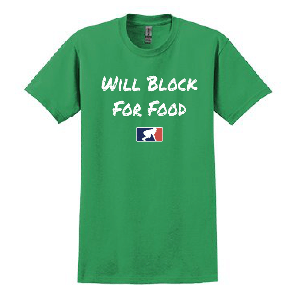 WILL BLOCK FOR FOOD - Youth T-Shirt