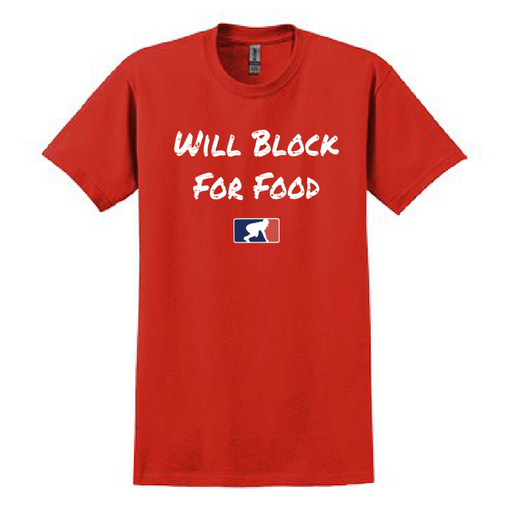WILL BLOCK FOR FOOD - Youth T-Shirt